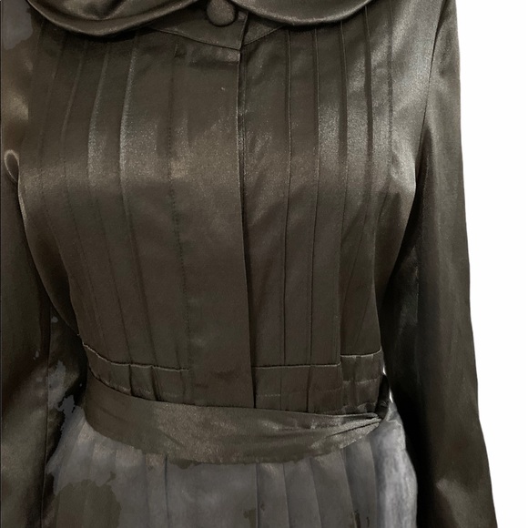 C2 studio satin jacket with velvet trim - Picture 5 of 11